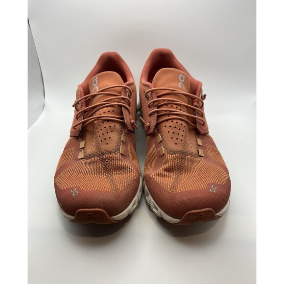 On Running Cloud Running Shoes Chili Rust US Womens Size 10.5 - Picture 2 of 6